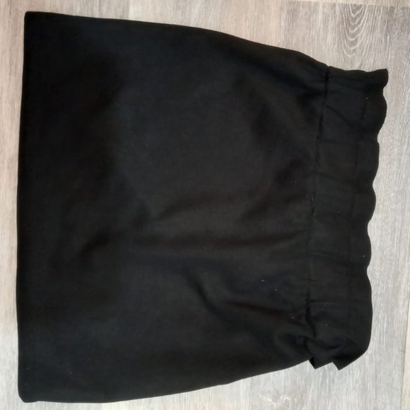 Black Tie Up Skirt - Picture 3 of 3